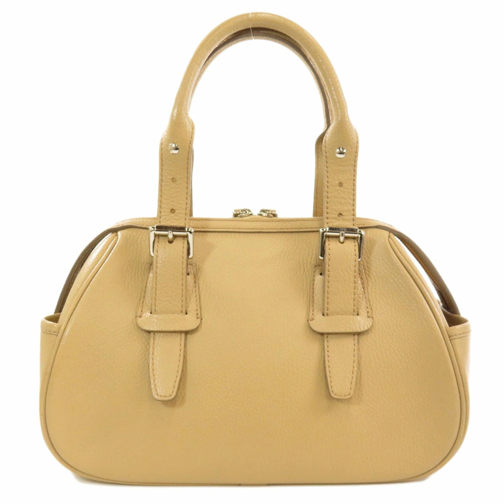 Burberry logo embossed leather handbag - Picture 2 of 11